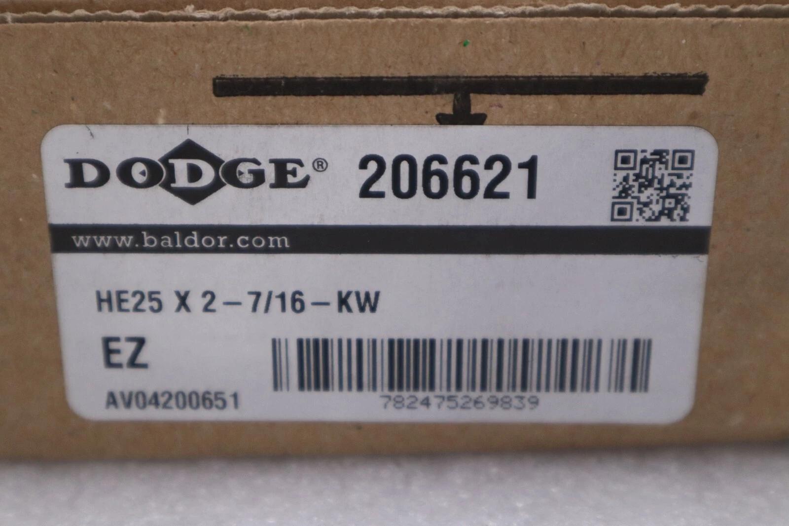 NEW IN BOX Dodge 206621 He Bushing HE25 X 2-7/16-KW STOCK H313A - Image 2