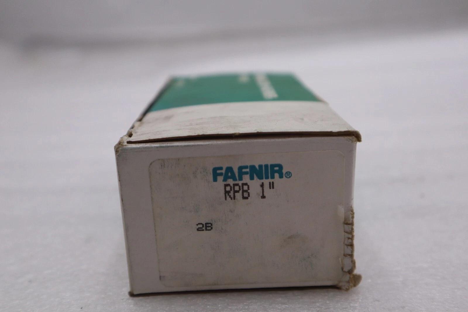 NEW OPEN BOX Fafnir RPB-1 Bearing STOCK K-2821 - Image 1