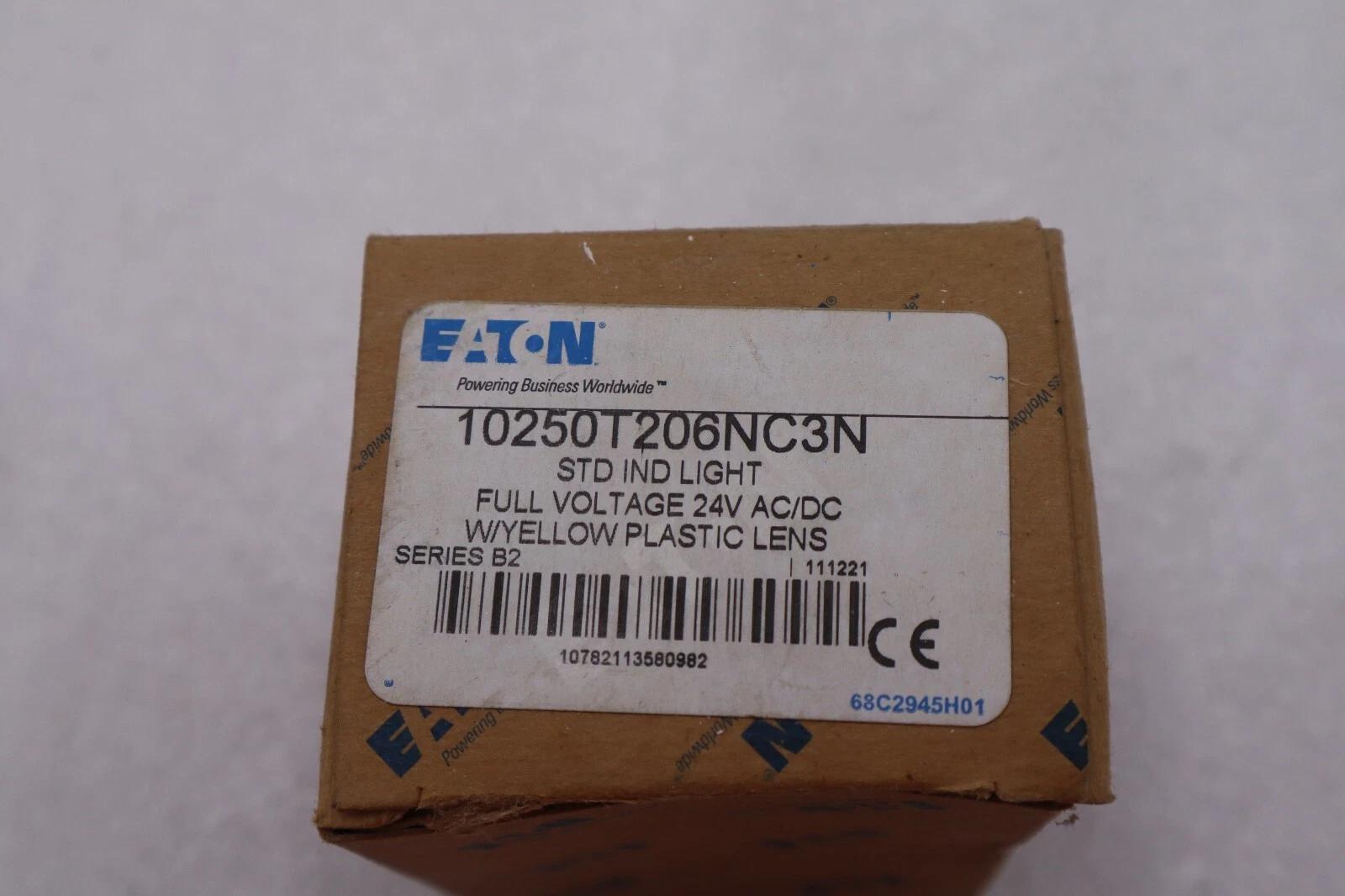 Eaton 10250T206NC3N INDICATING LIGHT HEAVY-DUTY PUSHBUTTONS STOCK L-250A - Image 2