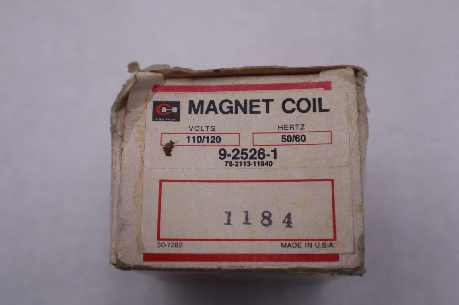 NEW OPEN BOX Eaton Cutler Hammer 9-2526-1 Magnetic Coil 110/120V STOCK K-3263 - Image 1