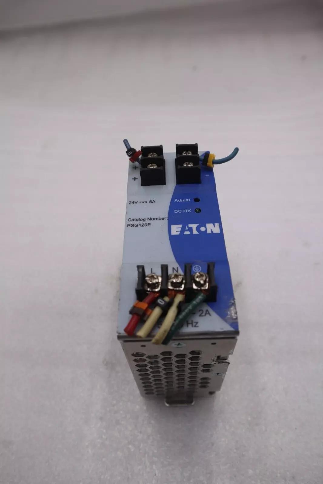Eaton PSG120E Power Supply 100-240V 2A 50-60Hz Input 24V 5A Output STOCK K-3536 - Image 1
