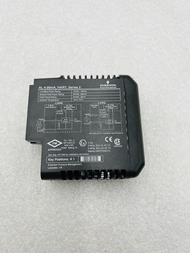 Emerson deltav kj3222x1-ba1 ai card 8 channels 4-20 ma hart series 2 #k-2537 - Image 4