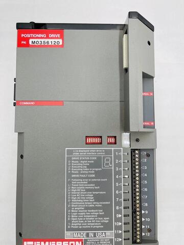 Emerson #M0356120 Motion Control Position Servo Drive STOCK 2277 - Image 2
