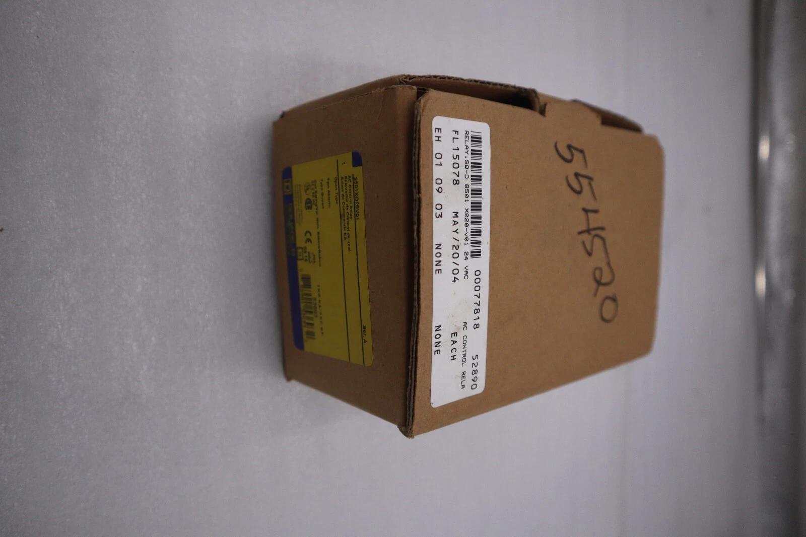 New open box square d general electric 8501xo20v01 relay stock g353a - Image 3