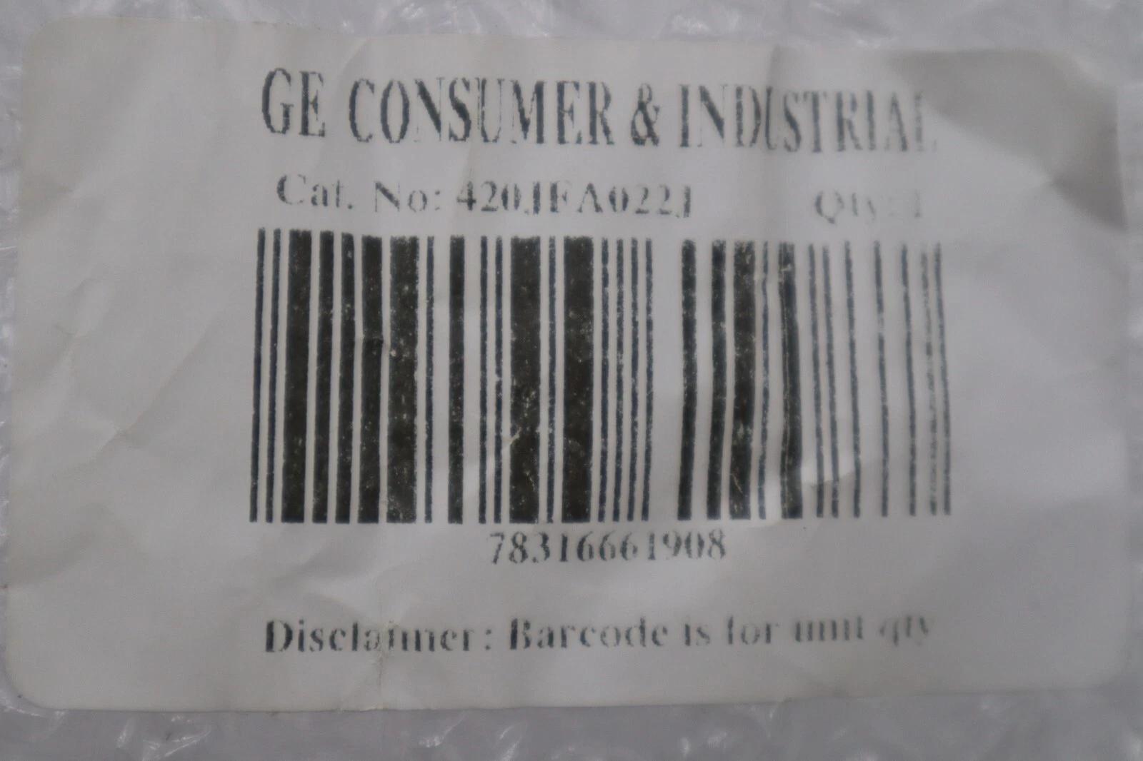 New general electric cr420jfa022j / cr420jfa022j stock g469a - Image 2