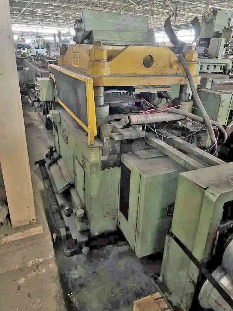 150 Ton, Tishken #CO-20-4-150, pre-punch & notch press, 2.5 stroke, air clutch - Image 4
