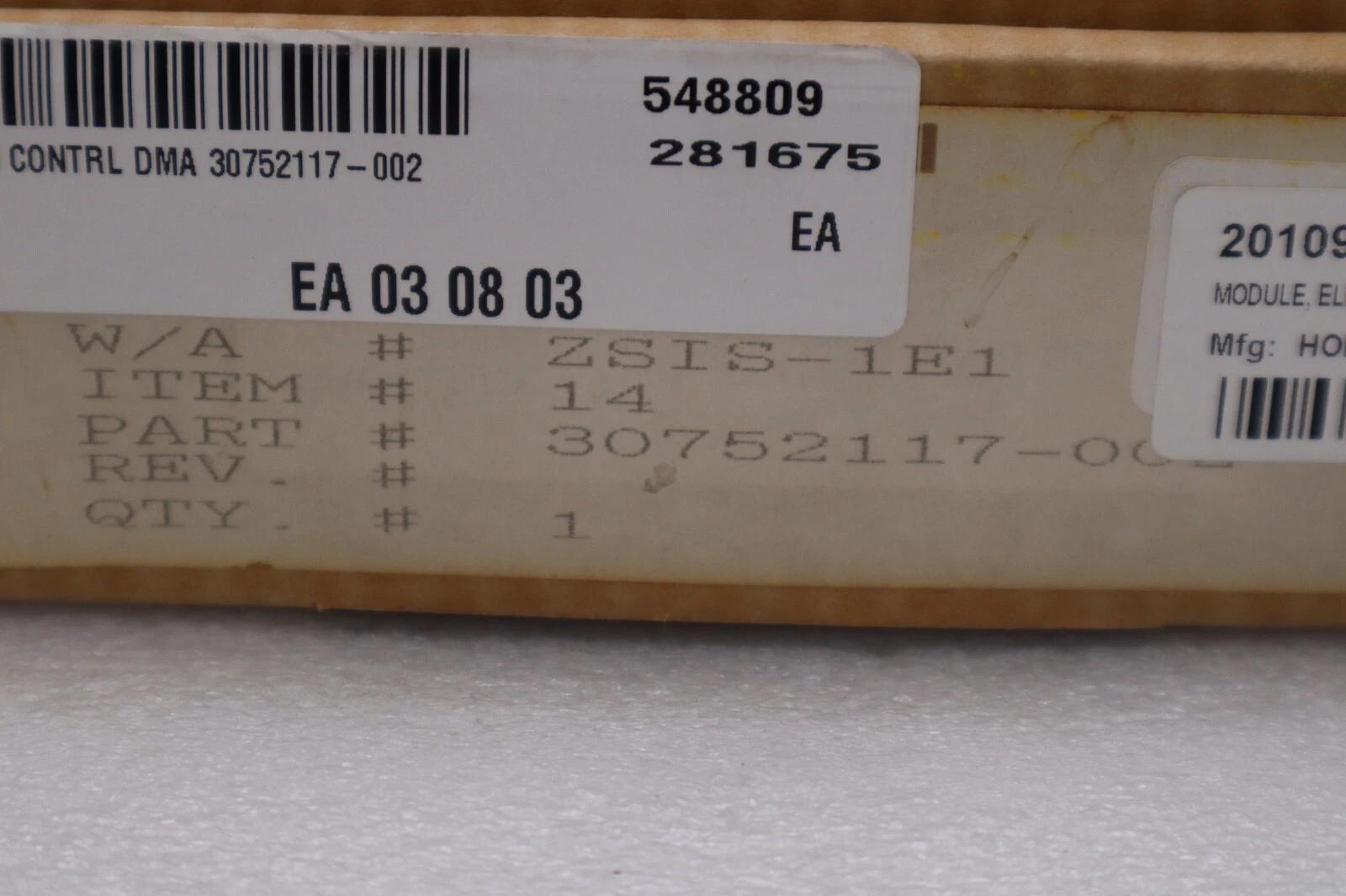 Honeywell 82117038-001 / 82117038001 (new in box) stock g603 - Image 4