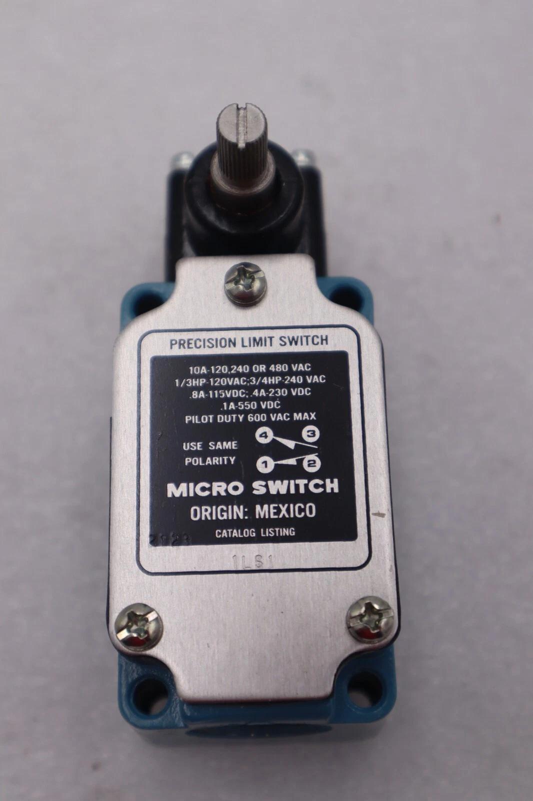 HONEYWELL LSZB1D SWITCH LIMIT ROLLER LEVER STOCK #K-2267 - Image 2