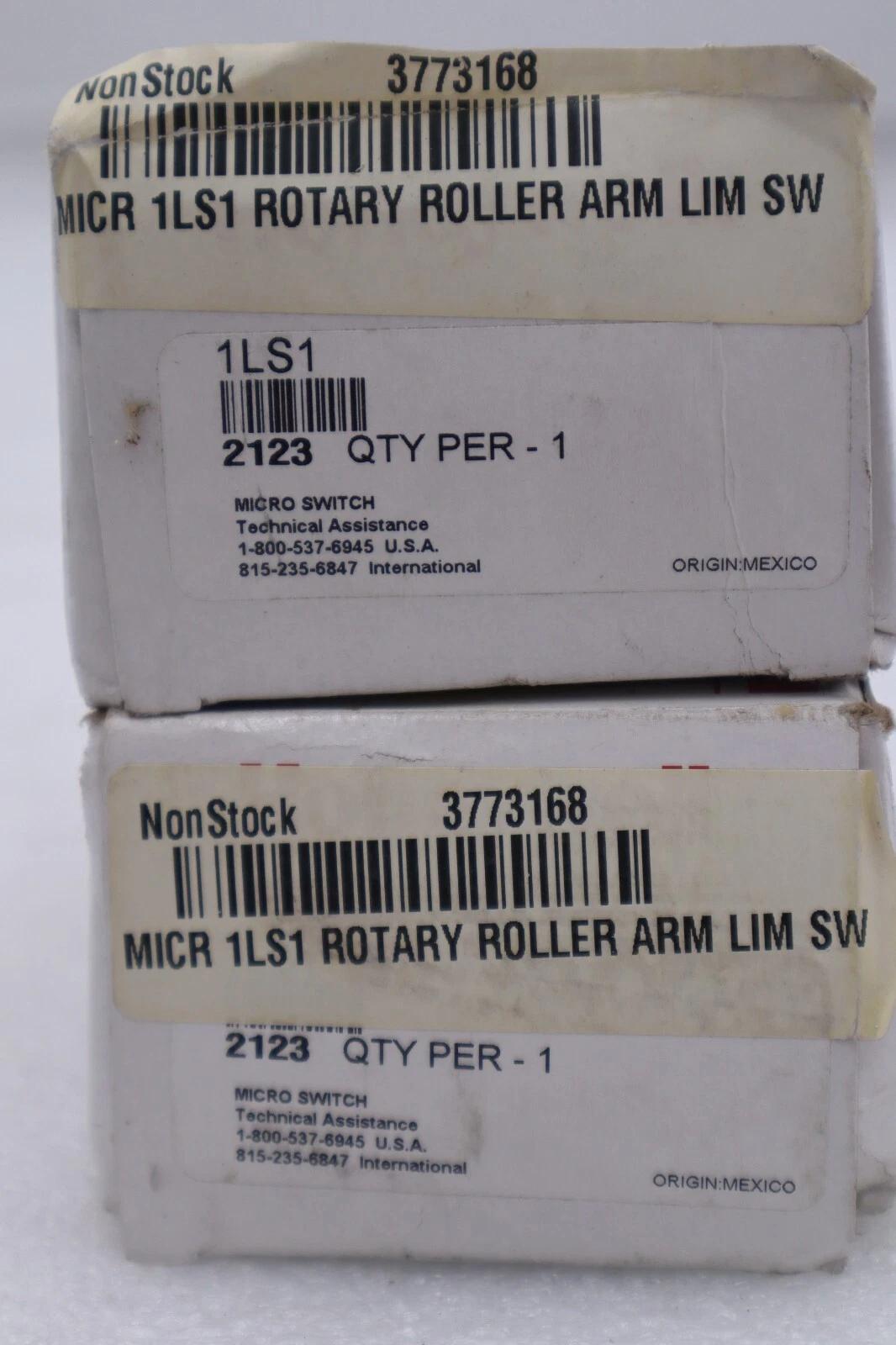 HONEYWELL LSZB1D SWITCH LIMIT ROLLER LEVER STOCK #K-2267 - Image 6