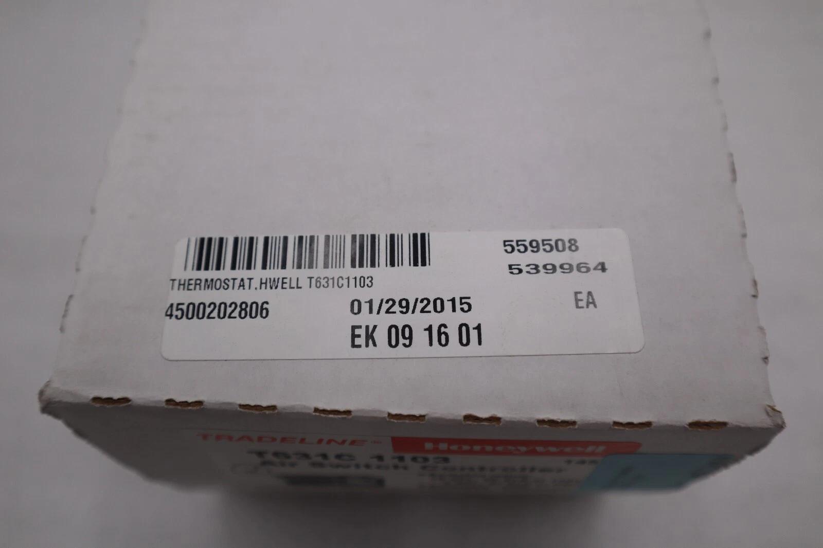 NEW IN BOX Honeywell T631C1103 Agricultural Temperature Controller STOCK G260 - Image 3