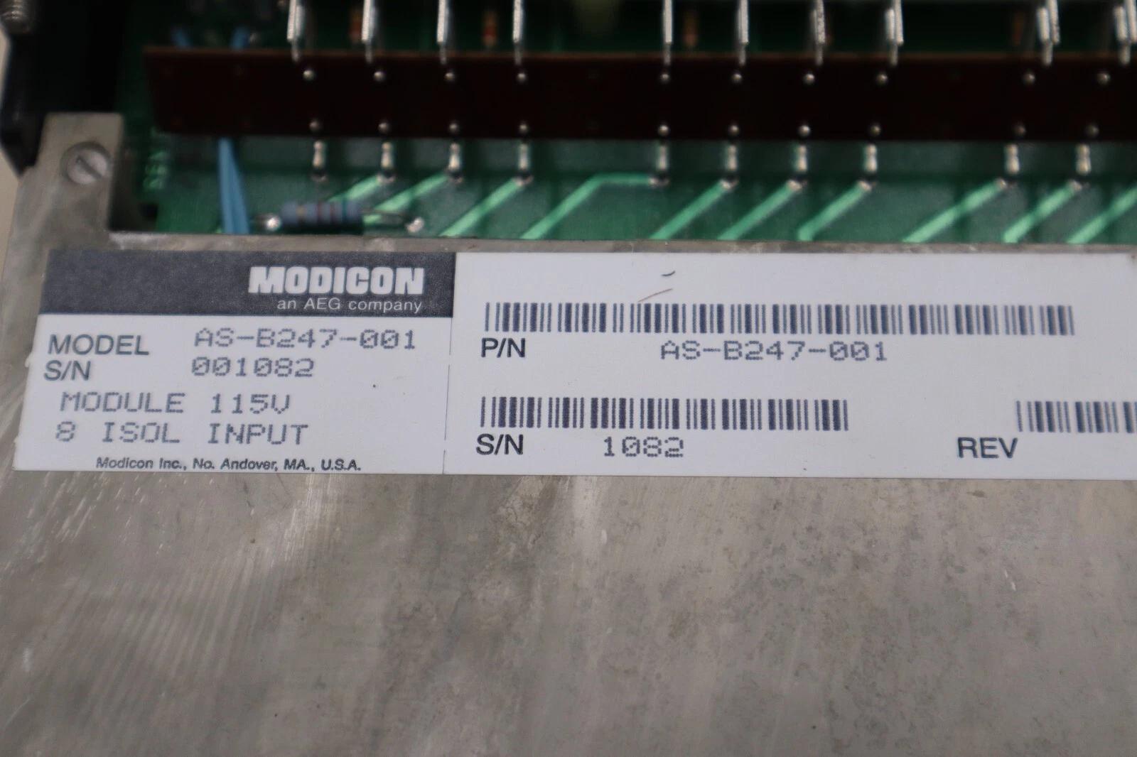 NEW IN BOX Modicon B247 AS-B247-001 115V Input Module STOCK G220 - Image 2