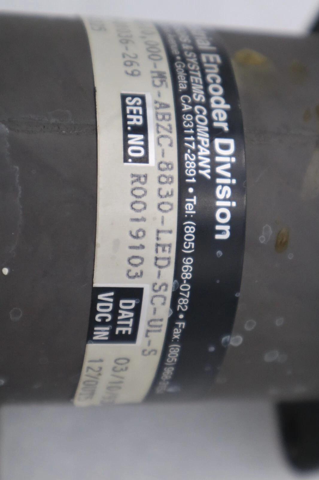 Bei h38d-10,000-m5-abzc-8830-led-sc-ul-s ser r0019103 stock 5331 - Image 3