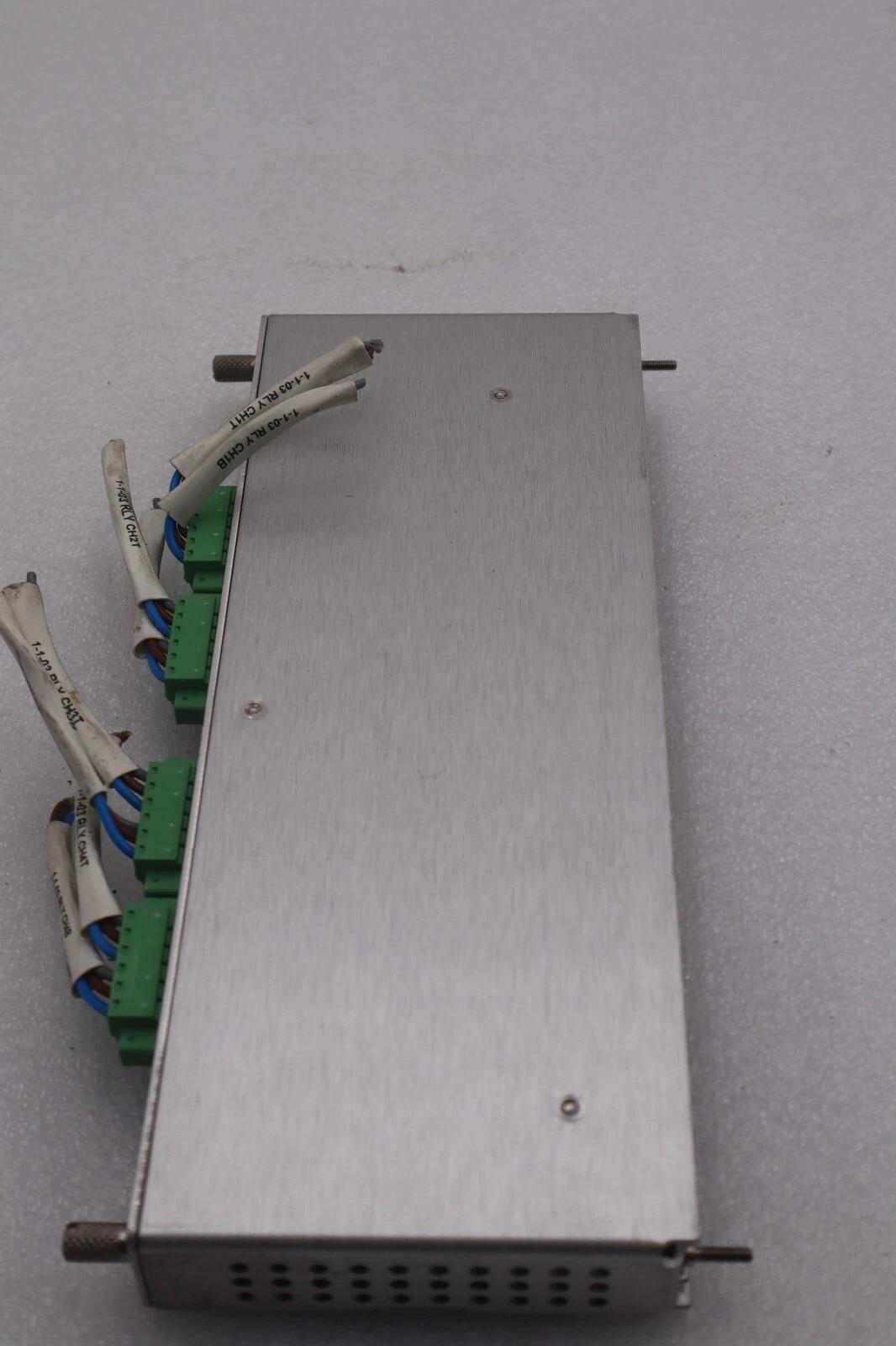 Bently nevada 125720-01 4 channel relay i/o module stock #k-1409 - Image 2