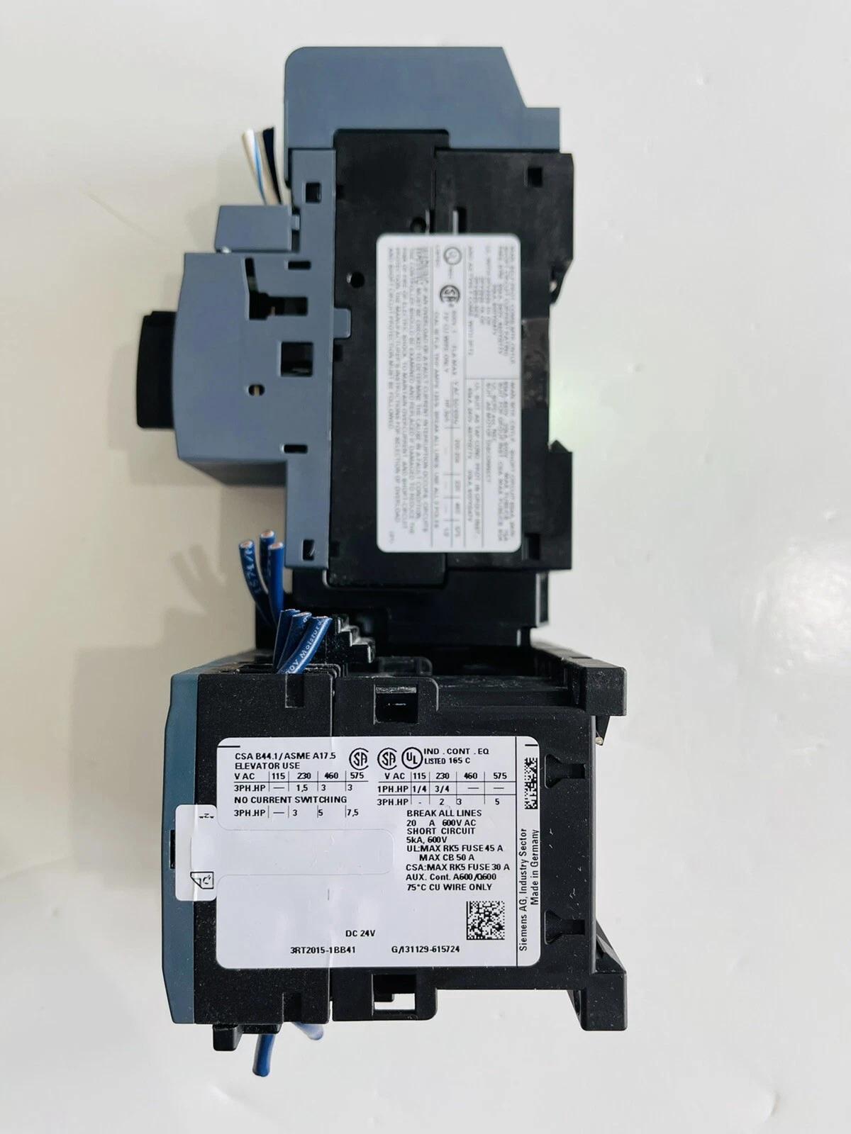 SIEMENS SIRIUS 3RV2011-0JA10 CIRCUIT / 3ZX1012-0RH21-1AA1/ 3RV2928-1K #K-856 - Image 2