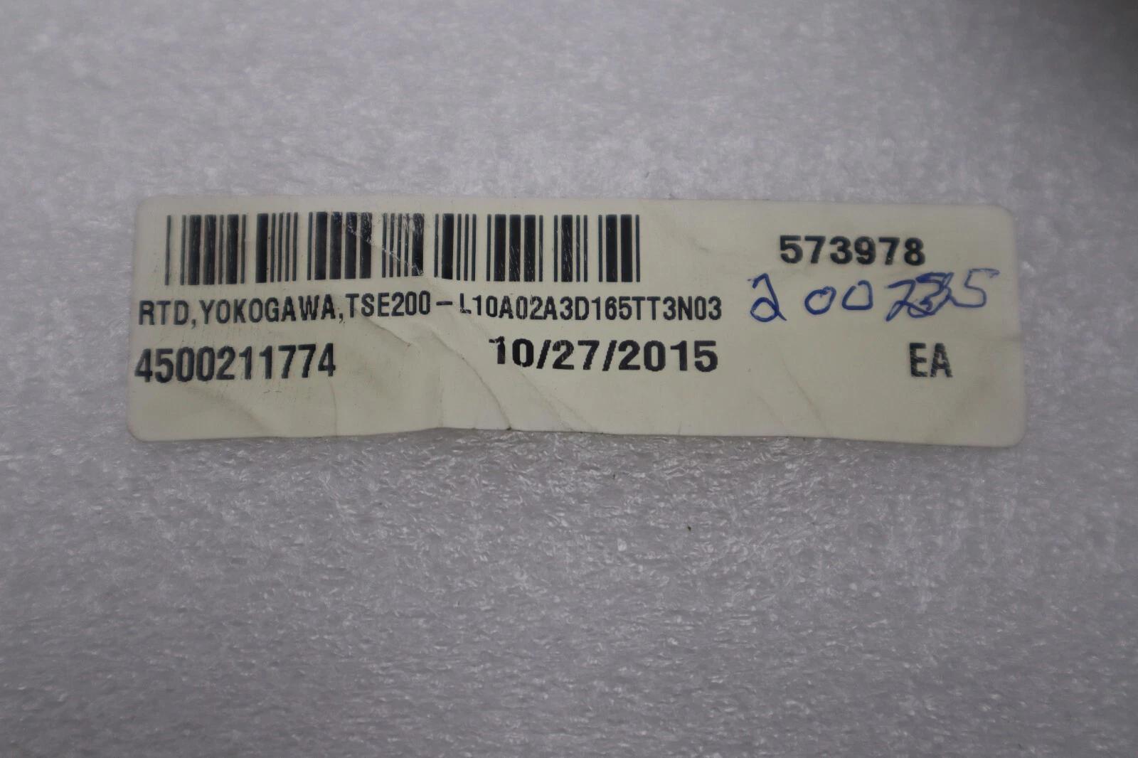 BURNS TSE200-L10A02A3D 165TT3N03 TEMPETURE SENSOR STOCK #G48A - Image 4