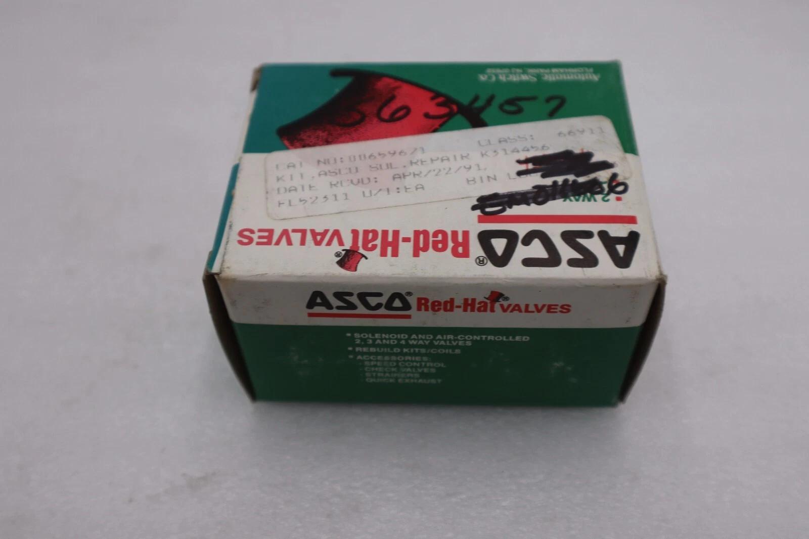 NEW ASCO 0659671 Solenoid Valve Rebuild Kit STOCK G820A - Image 4