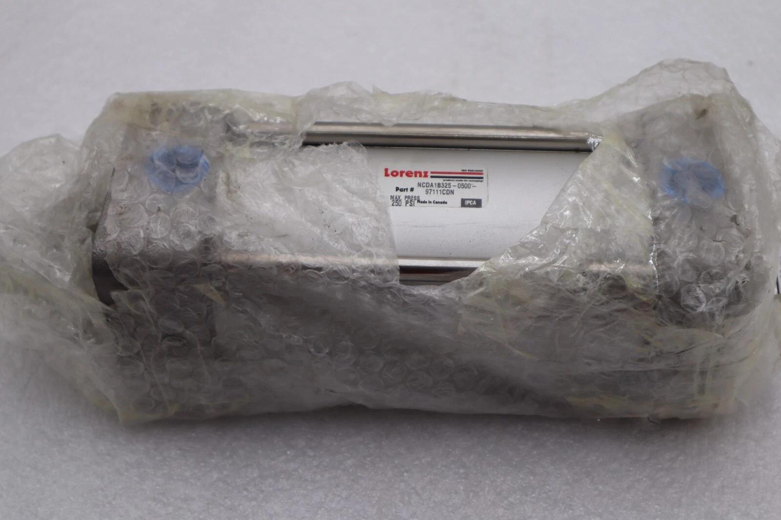 SMC / LORENZ NCDA1B325-0500-97111CDN 250psi Tie Rod Cylinder #S-349 - Image 1