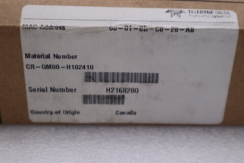 TELEDYNE DALSA CR-GM00-H102410 CCD Camera NEW IN BOX H672A - Image 5