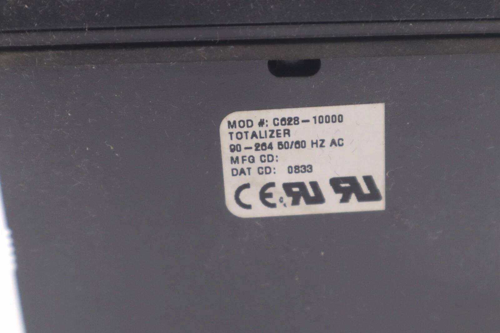 Veeder Root Digital Rate Meter Totalizer C628-10000 #K-3045 - Image 2