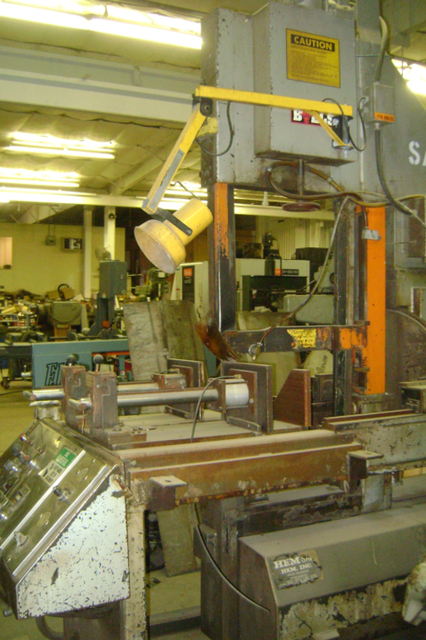 20" x 25" Hem #V150M, high speed, 1-1/2" x 18' 6" x .050" blade, vises, lube, blade tension, #81075 - Image 6