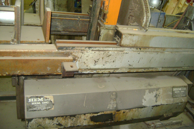 20" x 25" Hem #V150M, high speed, 1-1/2" x 18' 6" x .050" blade, vises, lube, blade tension, #81075 - Image 8