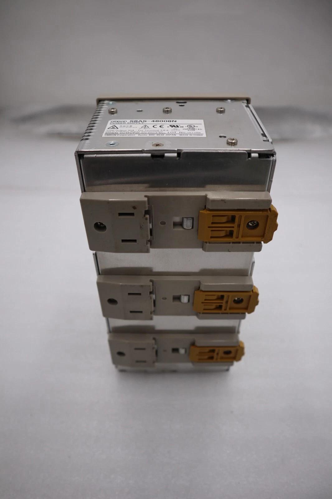 S8AS-48008N Omron DIN Rail Mount Power Supply 20A STOCK 4024-A - Image 3