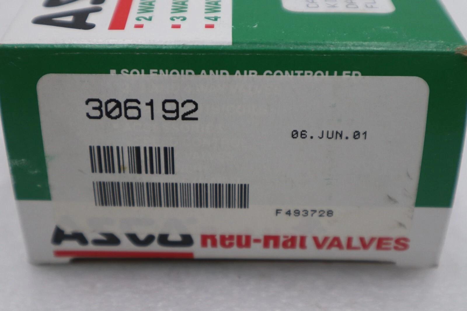New open box asco 306192 rebuild kit 8342 ac coil stock g816a - Image 3
