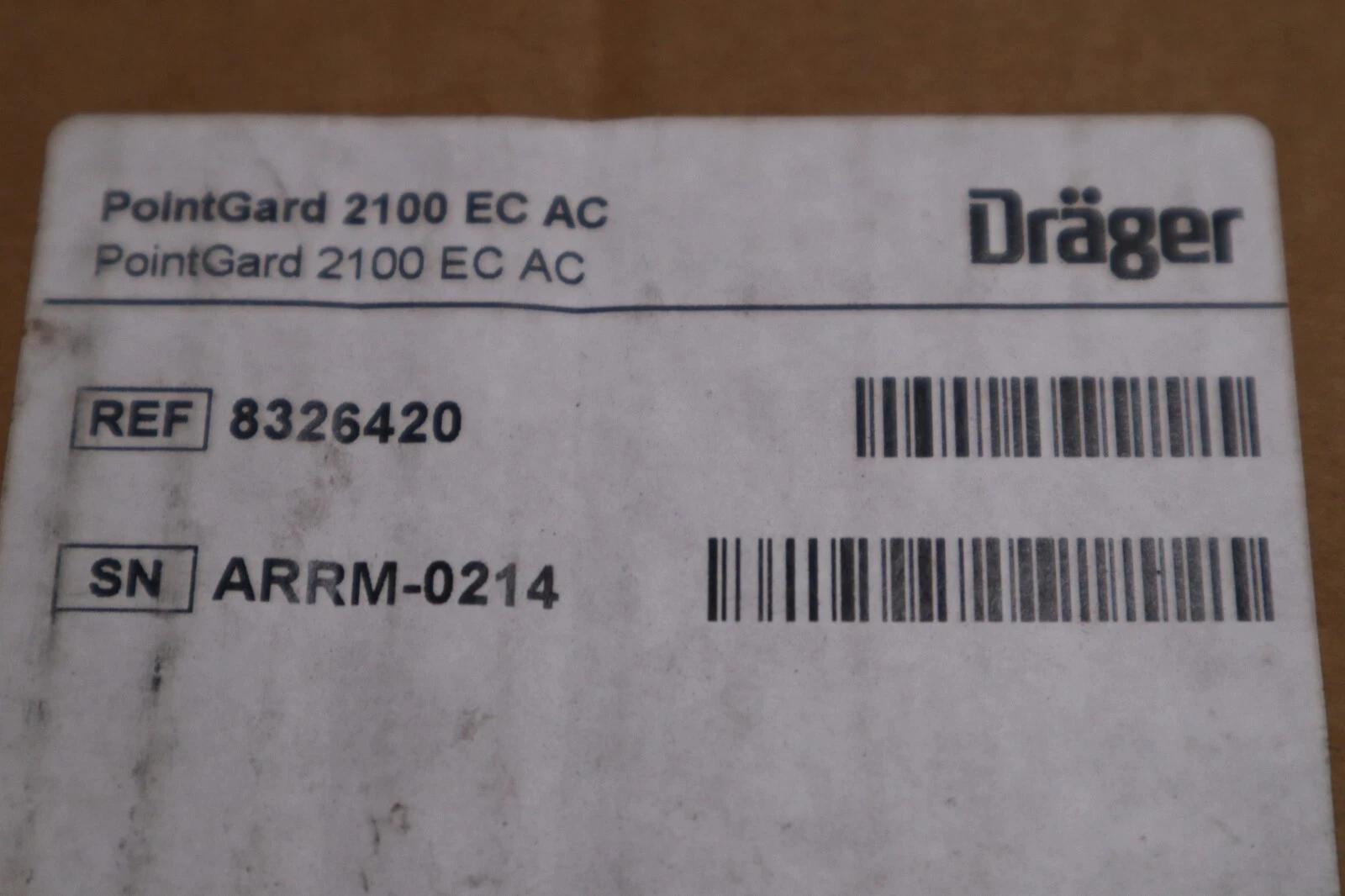 DRAGER PointGard 2100 EC Allis-Chalmers - 8326420 NEW IN BOX STOCK G341 - Image 3