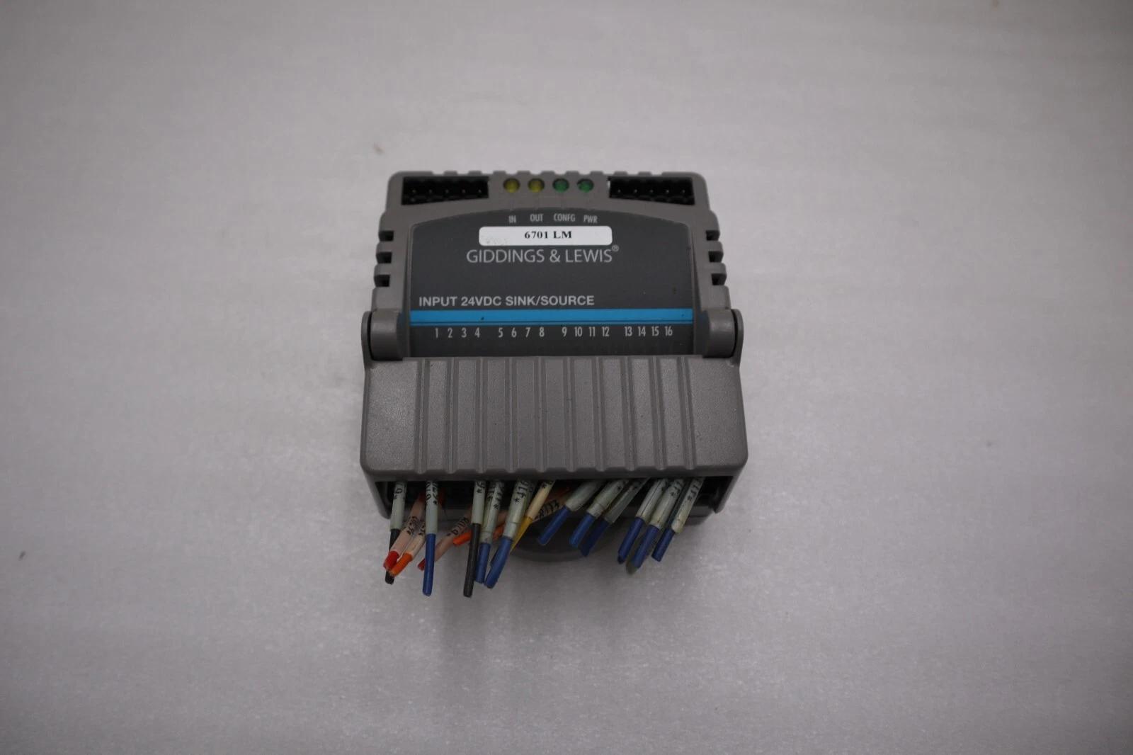 Giddings & Lewis M.1300.7372 R1 Input Module 24VDC SINK/SOURCE STOCK 5157A - Image 1