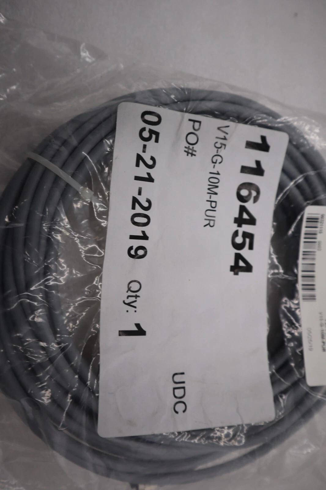 Pepperl+Fuchs V15-G-10M-PUR Sensor Actuator Cordset Female 5-Pin 10m #G807A - Image 3