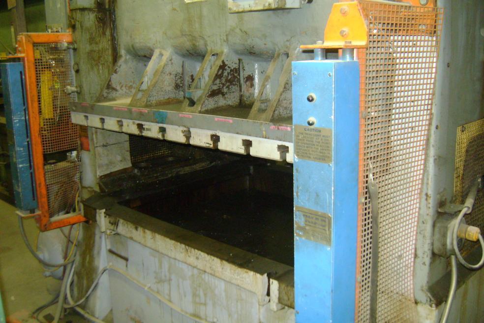 150 Ton, Bliss #2-150-60x42, 10" stroke, 60" x48" bed, 23-1/2" Shut Height, 30 SPM, 8" adj., #79834 - Image 3