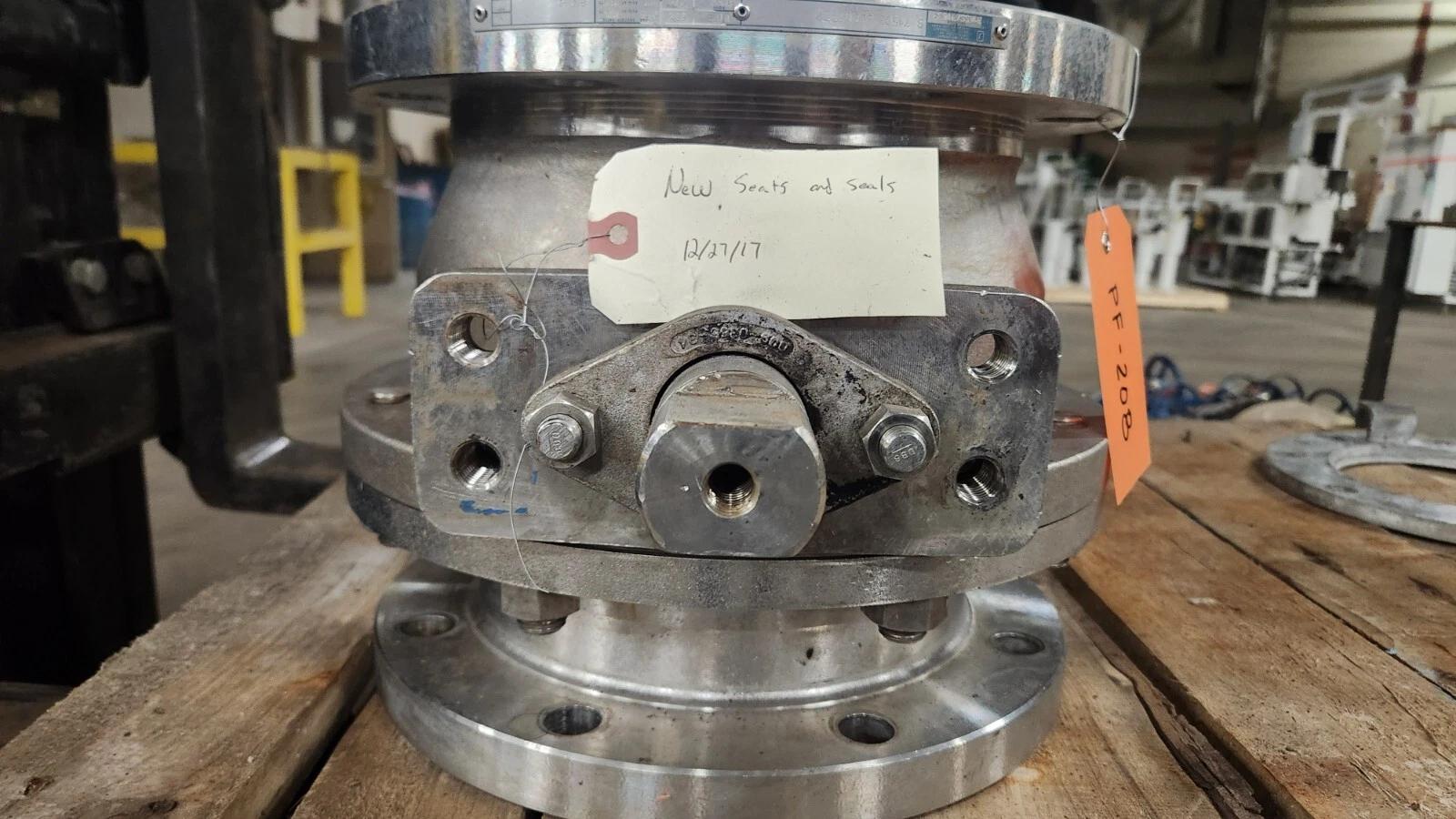 Dynatorque 7D-33-2600 Manual VBALL Valve 6in 316SS STOCK PF-208 - Image 3