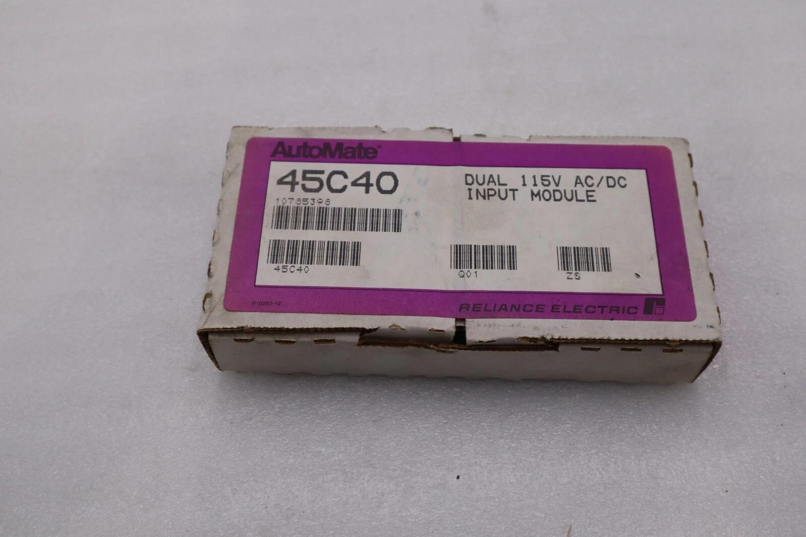Reliance Electric AutoMate 45C40 Dual 115V AC/DC Input Module STOCK 5490 - Image 2