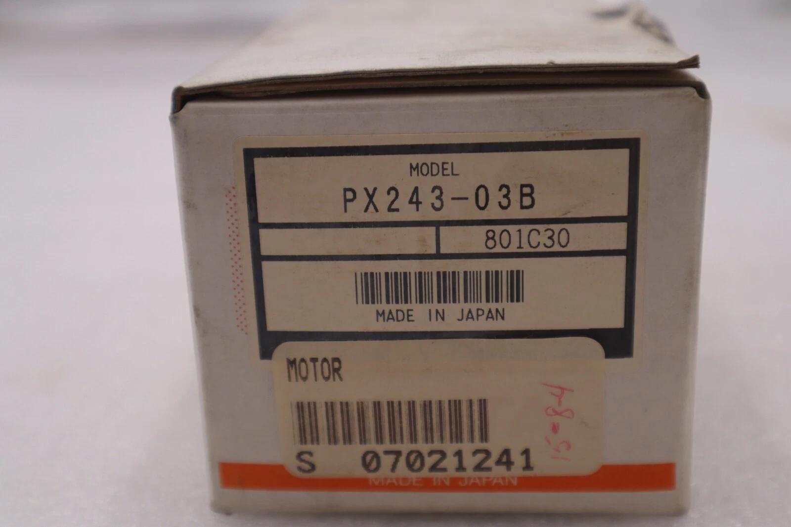 Oriental Motor PX243-03B Vexta Stepping Motor 12VDC STOCK K-1780 - Image 2
