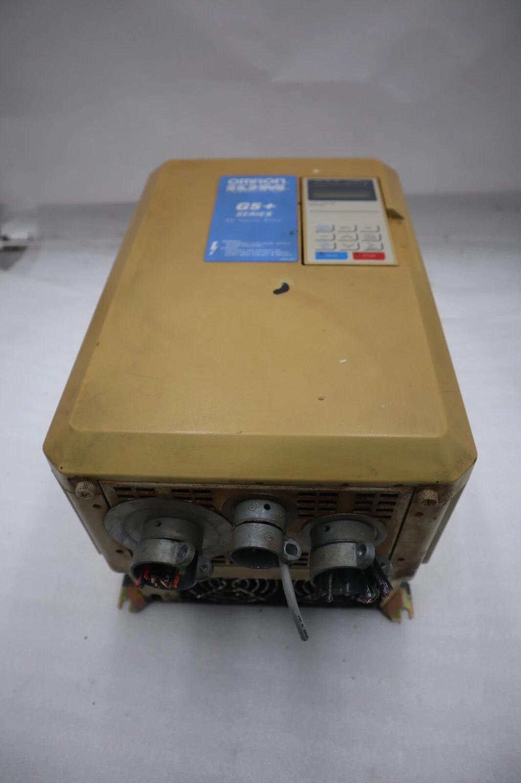 OMRON G5+ CIMR-G5U2011 200-230V 3 PHASE VARIABLE FREQUENCY AC DRIVE STOCK 3412-D - Image 1