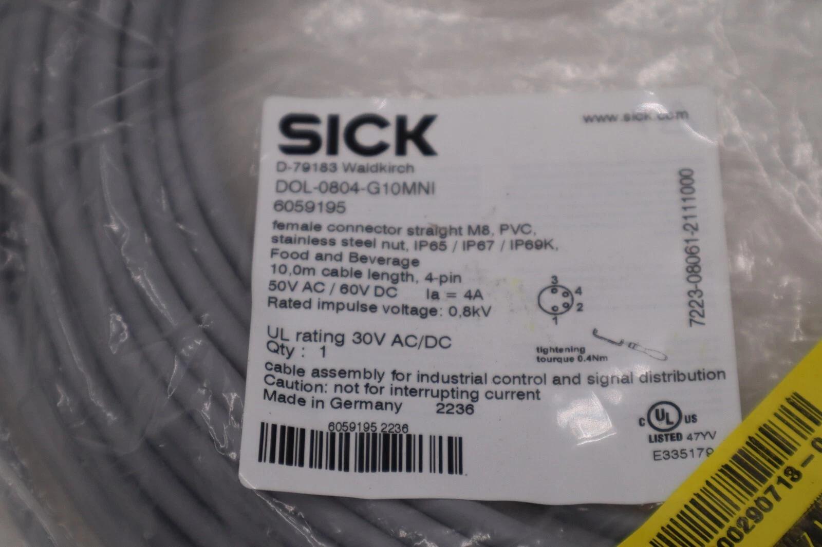 Sick dol-0804-g10mni / dol0804g10mni (brand new) stock g753 - Image 2