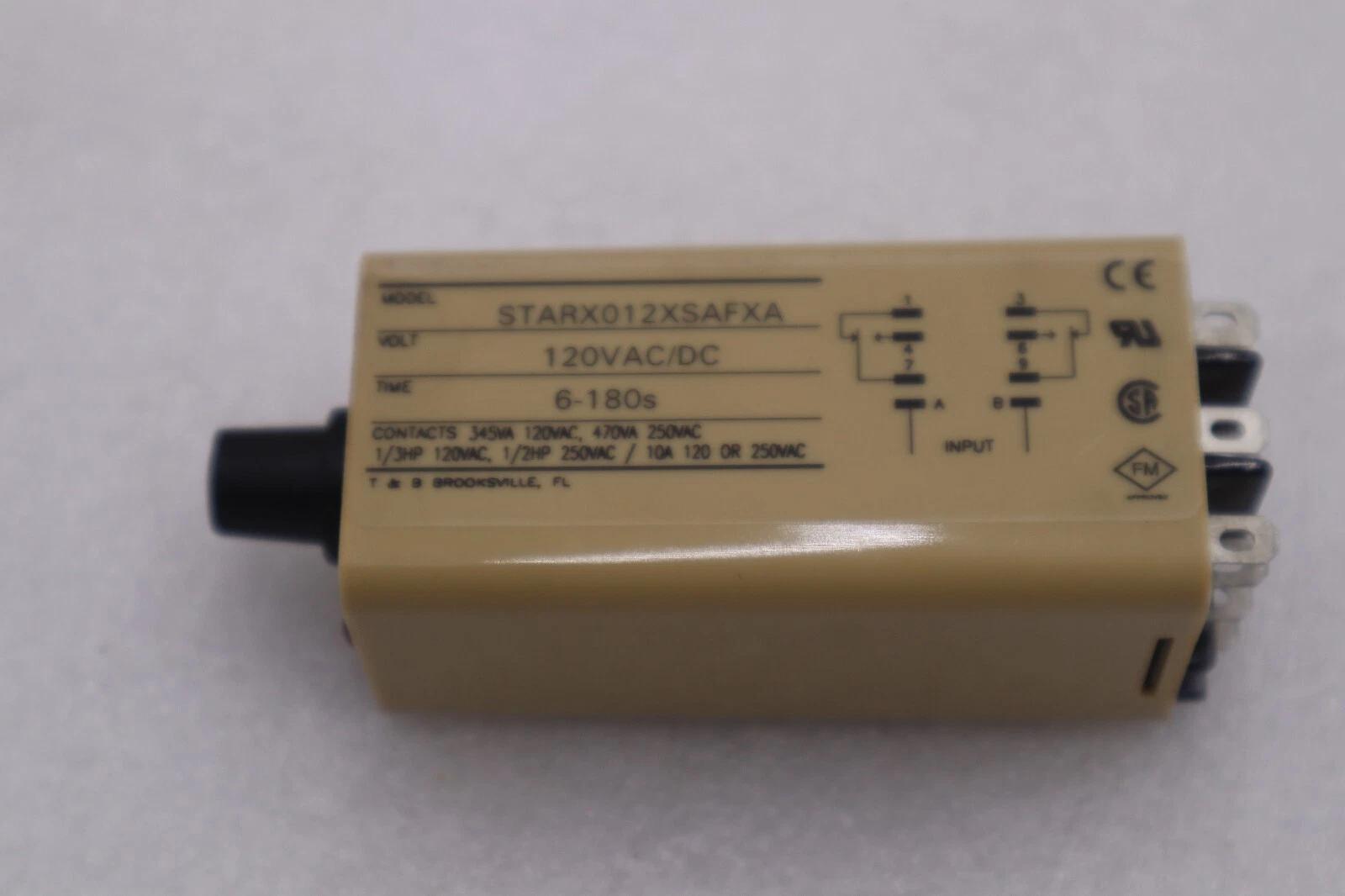 Agastat STARX012XSAFXA Timing Relay 6-180 Seconds 120VAC/DC 8-Pin STOCK K-3742 - Image 2