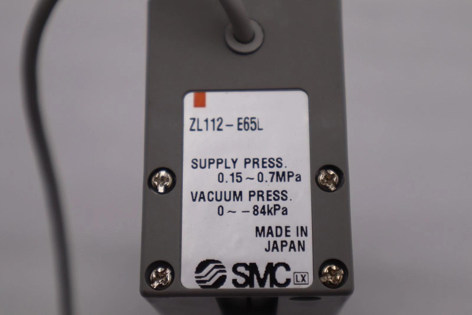 SMC ZL112-E65L ZL112E65L Multistage Ejector NEW OPEN BOX STOCK L-503-C - Image 2