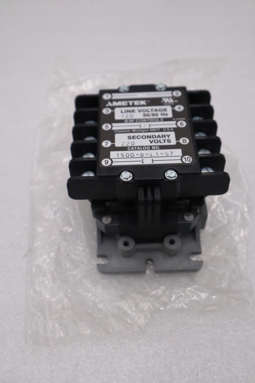 NEW MagneTek 1500-D-L1-S7 120 50/60Hz 220 VOLTS STOCK H158A - Image 1