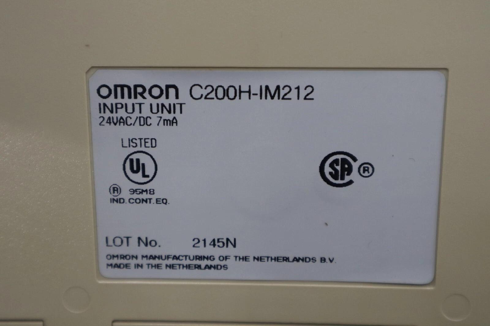 Omron C200H-IM212 Input Module STOCK K-449-A - Image 1