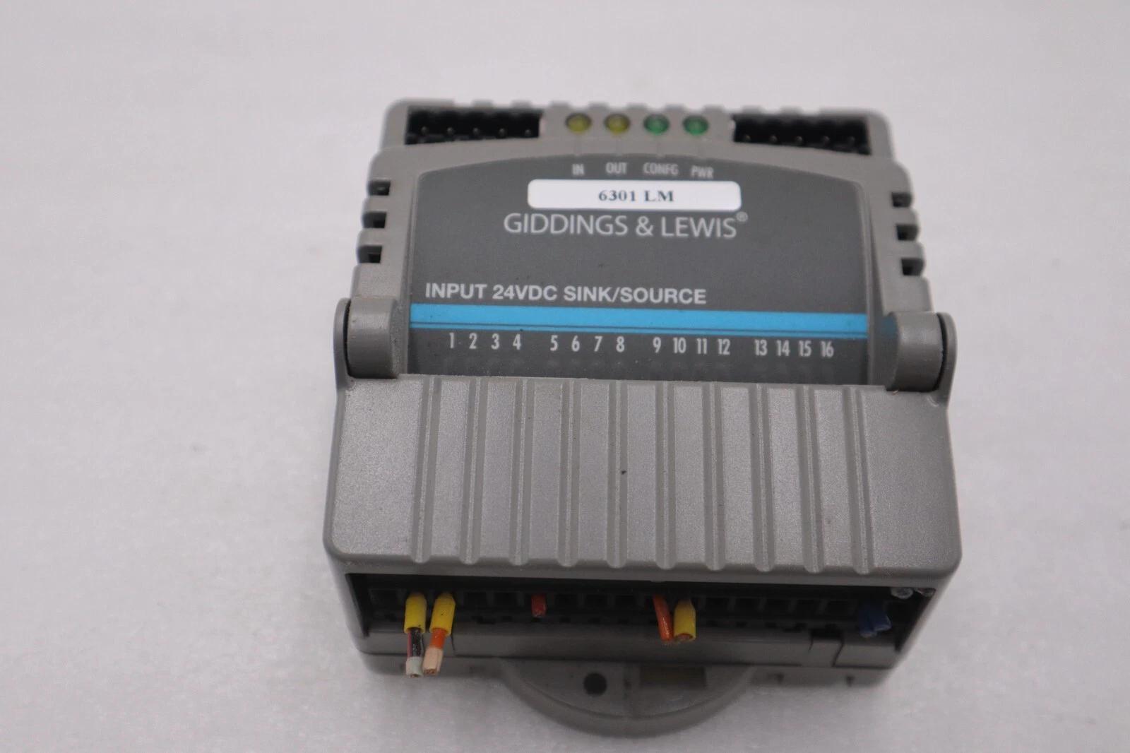 GIDDINGS & LEWIS M.1300.7372 R1 Input Module 24VDC SINK/SOURCE STOCK 641-D - Image 1