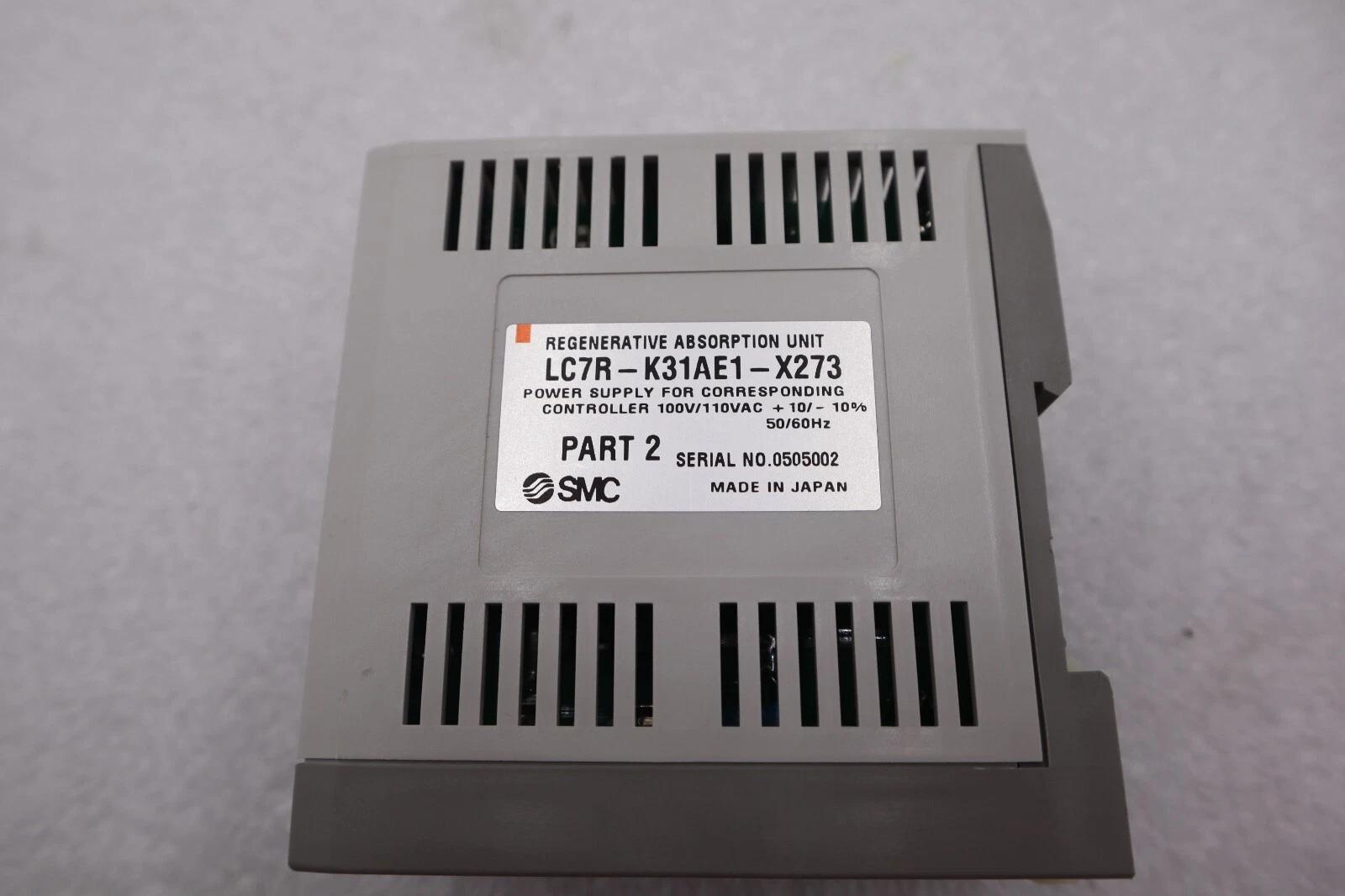 NEW SMC LC7R-K31AE1-X273 Regenerative Absorption Controller Unit STOCK K-2456 - Image 2