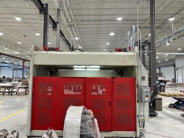 480 Ton, Baykal #APHS-4116X440, hydraulic press brake, 13' 4"OA, 139" between housing, 12.6"stroke - Image 3