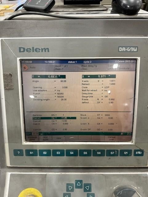 480 Ton, Baykal #APHS-4116X440, hydraulic press brake, 13' 4"OA, 139" between housing, 12.6"stroke - Image 5