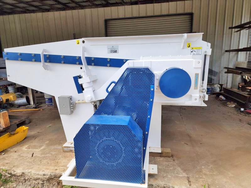 Vecoplan #RG-52/60SWU Shorty, single shaft shredder, 52" x 58" infeed open, Allen Bradley Control, 2007 - Image 1