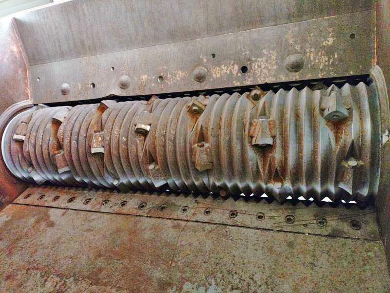 Vecoplan #RG-52/60SWU Shorty, single shaft shredder, 52" x 58" infeed open, Allen Bradley Control, 2007 - Image 2
