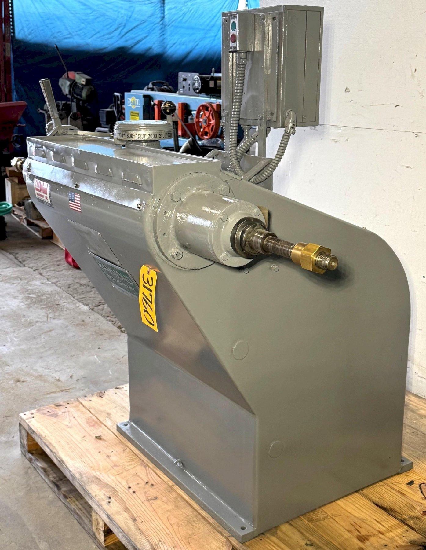 Hammond #10-VRO, double end buffer, 1500-3000 RPM, 10 HP, 70" spindle length, 1-1/4" spindle diameter - Image 4