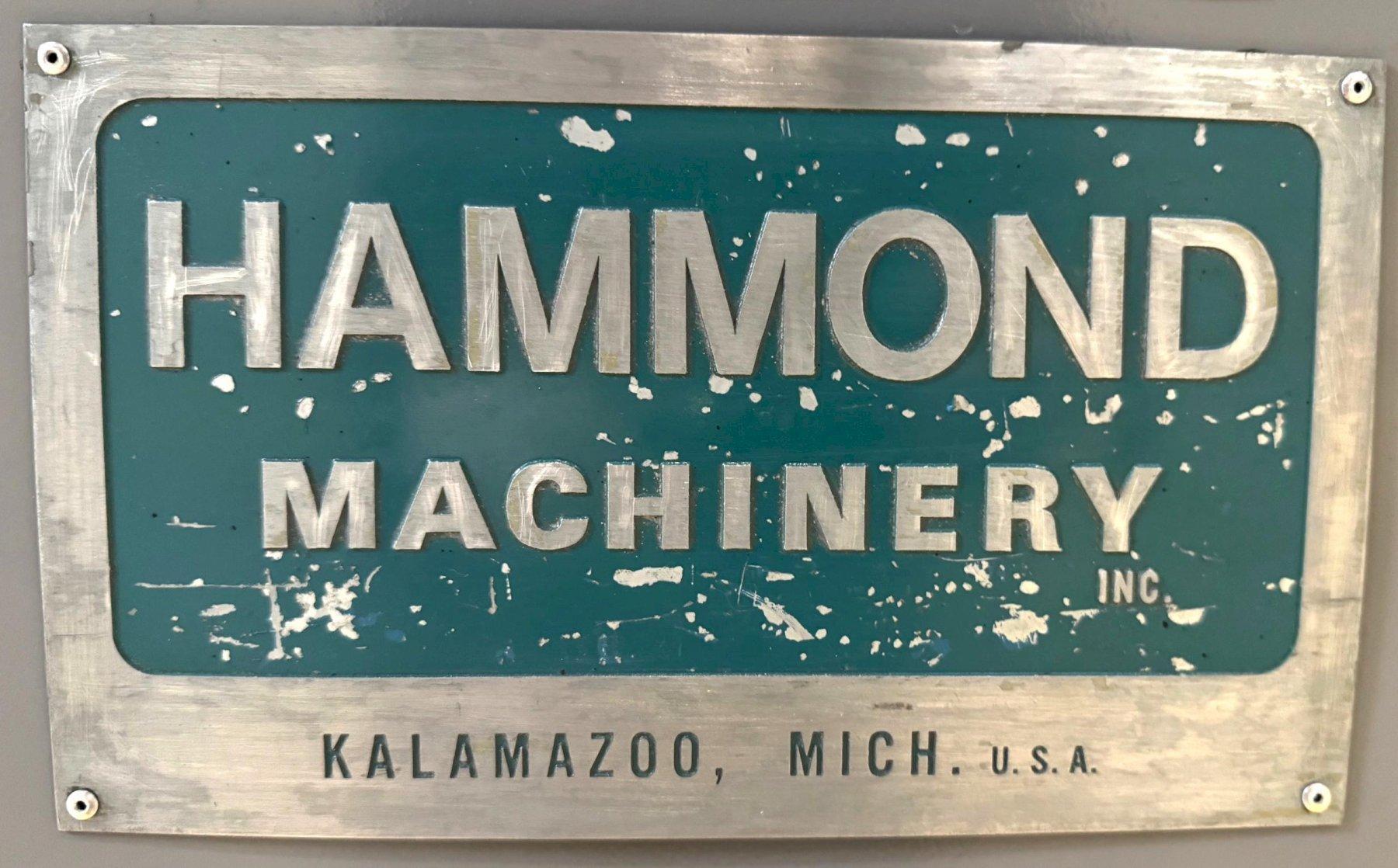 Hammond #10-VRO, double end buffer, 1500-3000 RPM, 10 HP, 70" spindle length, 1-1/4" spindle diameter - Image 9