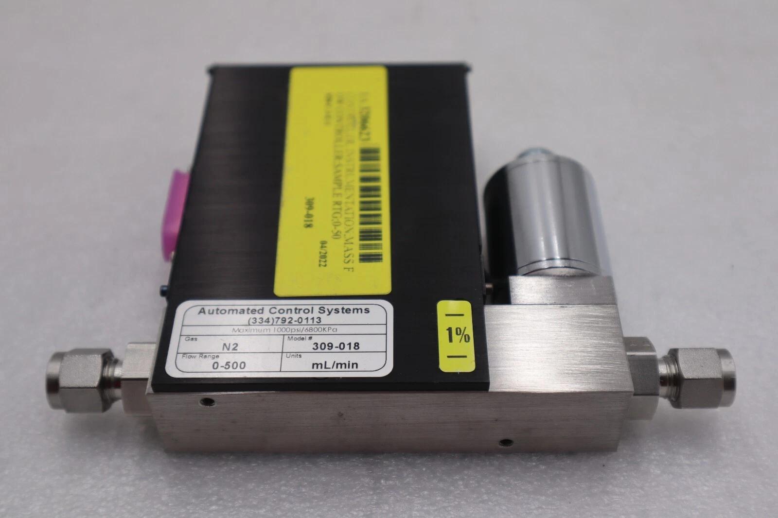 New automated control systems model 309-018 gas flow regulator stock k-2132 - Image 2