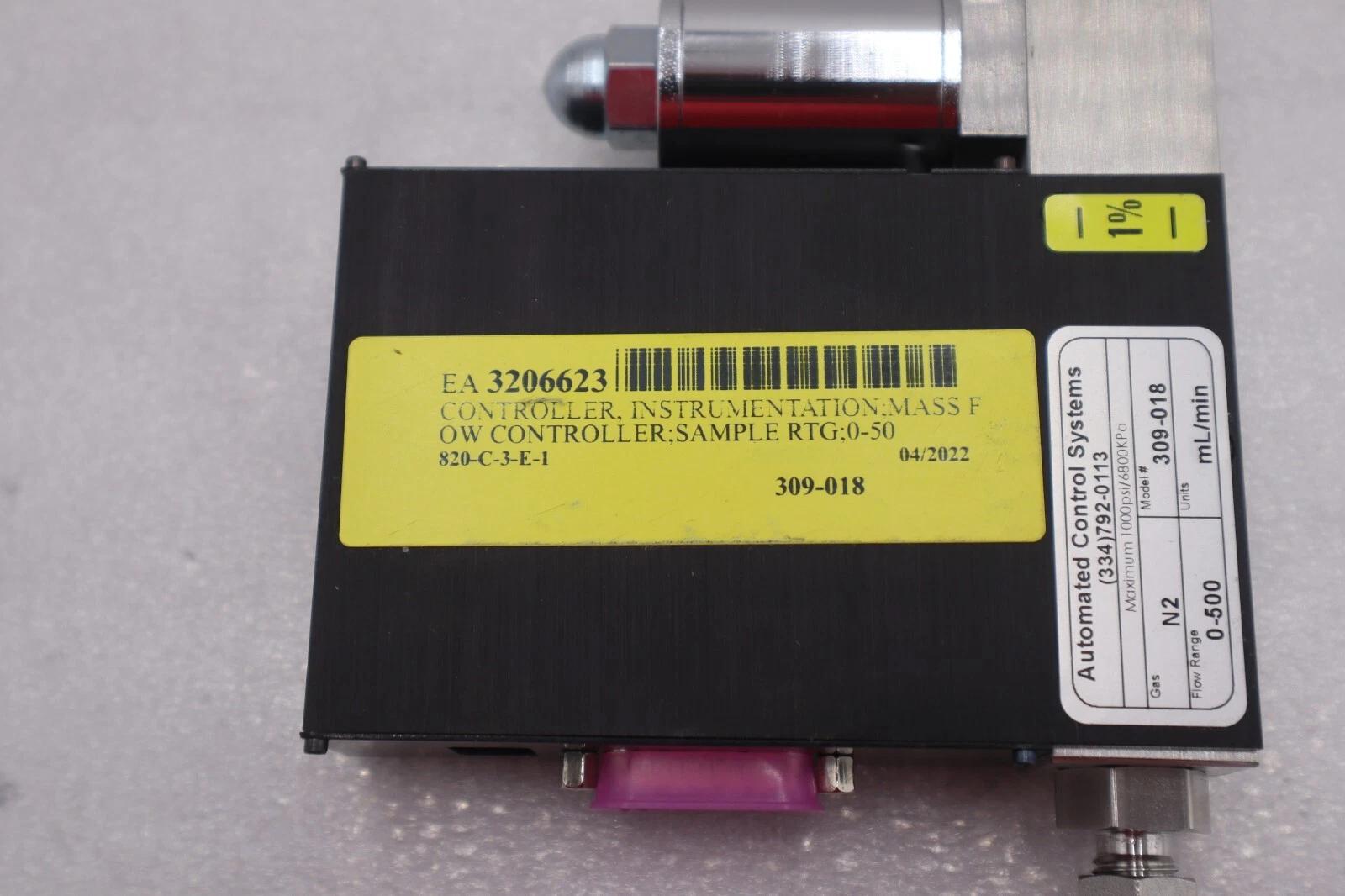 New automated control systems model 309-018 gas flow regulator stock k-2132 - Image 3